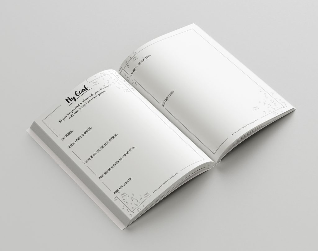 My Voice Journey Book Goals